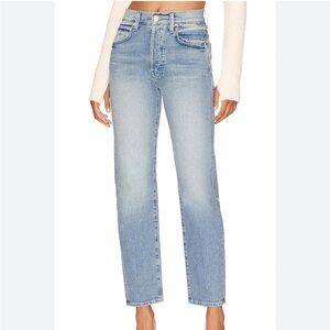 Mother high waisted hiker hover jeans
